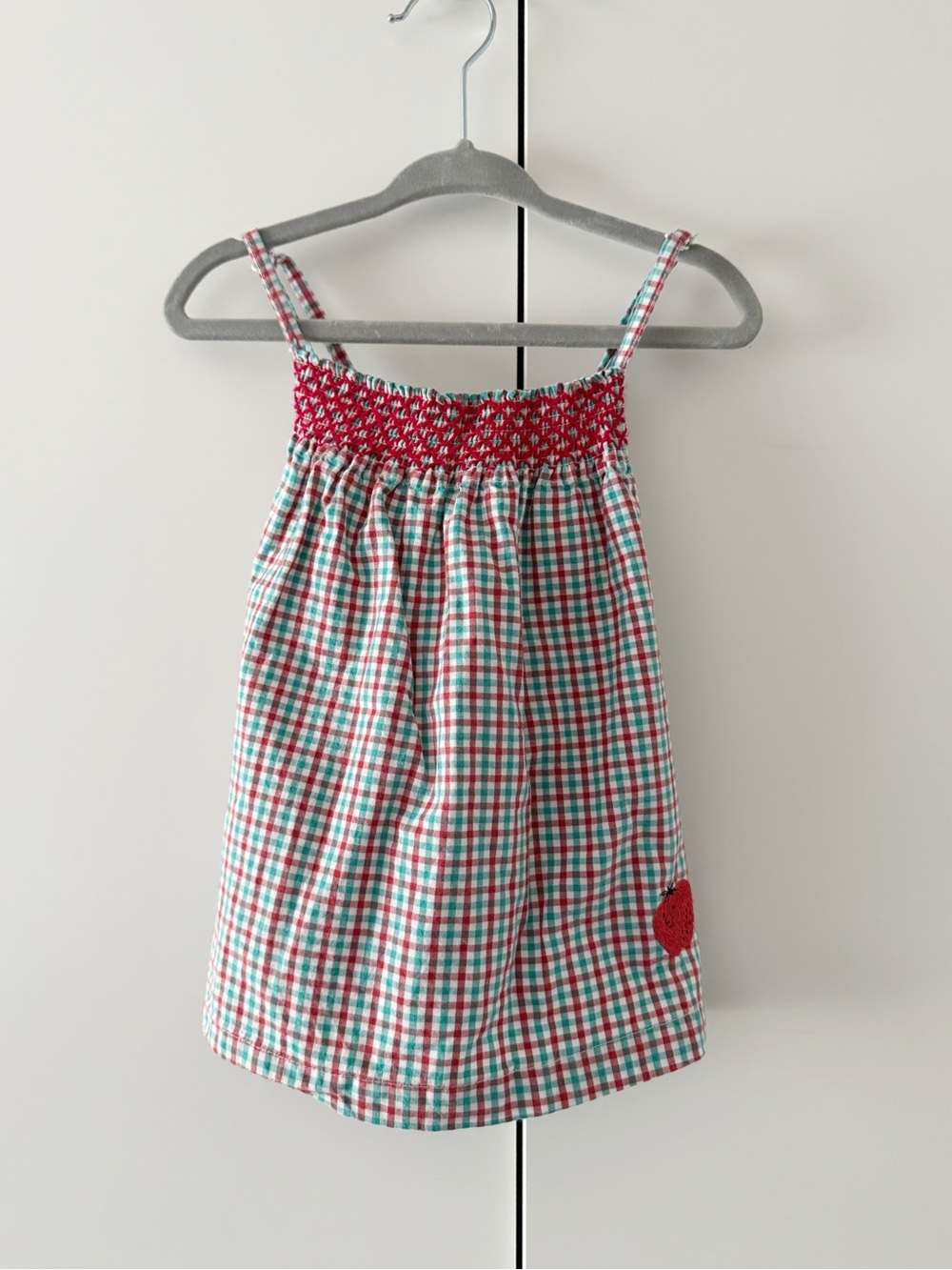 BOBO CHOSES Gingham Tank Top